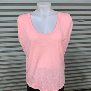 Gap sleeveless t-shirt peach 